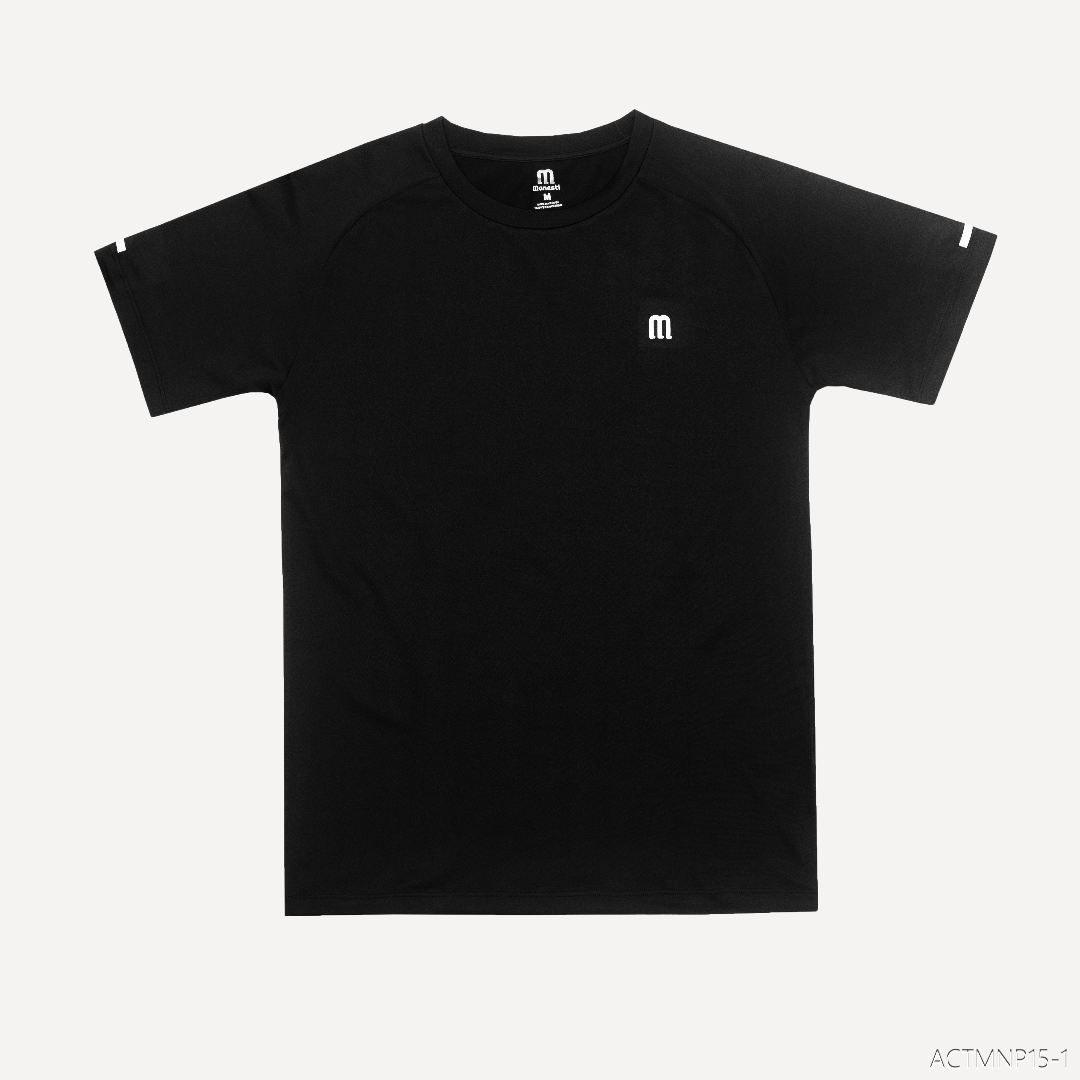 ÁO CỔ TRÒN MANESTI POLY LÔ GÔ M BÊN TRÁI SAU LƯNG CÓ KẺ SỌC_thumbnail_11