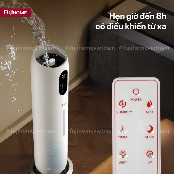 Máy Tạo Ẩm, Xông Tinh Dầu, khử khuẩn UV điều khiển WIFI HM10UV-WIFI_thumbnail_3