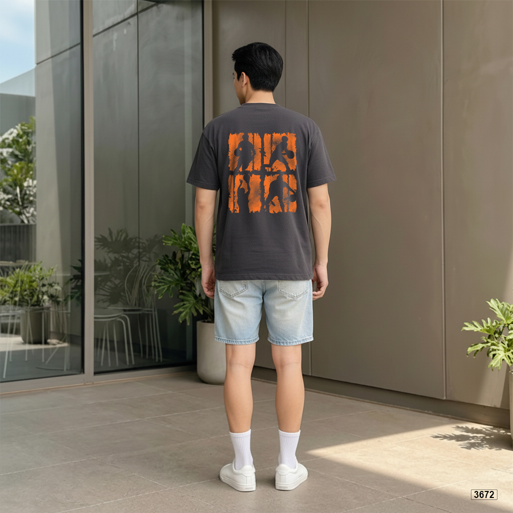 Áo thun nam form rộng sporty style Polux 3672_thumbnail_6