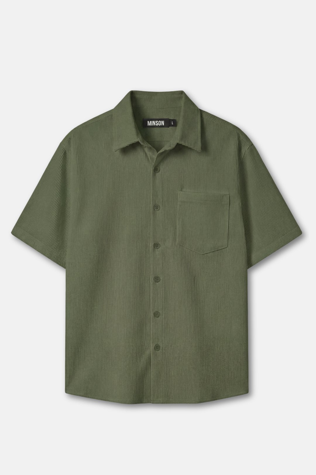 CORDUROY SHIRT - GREEN