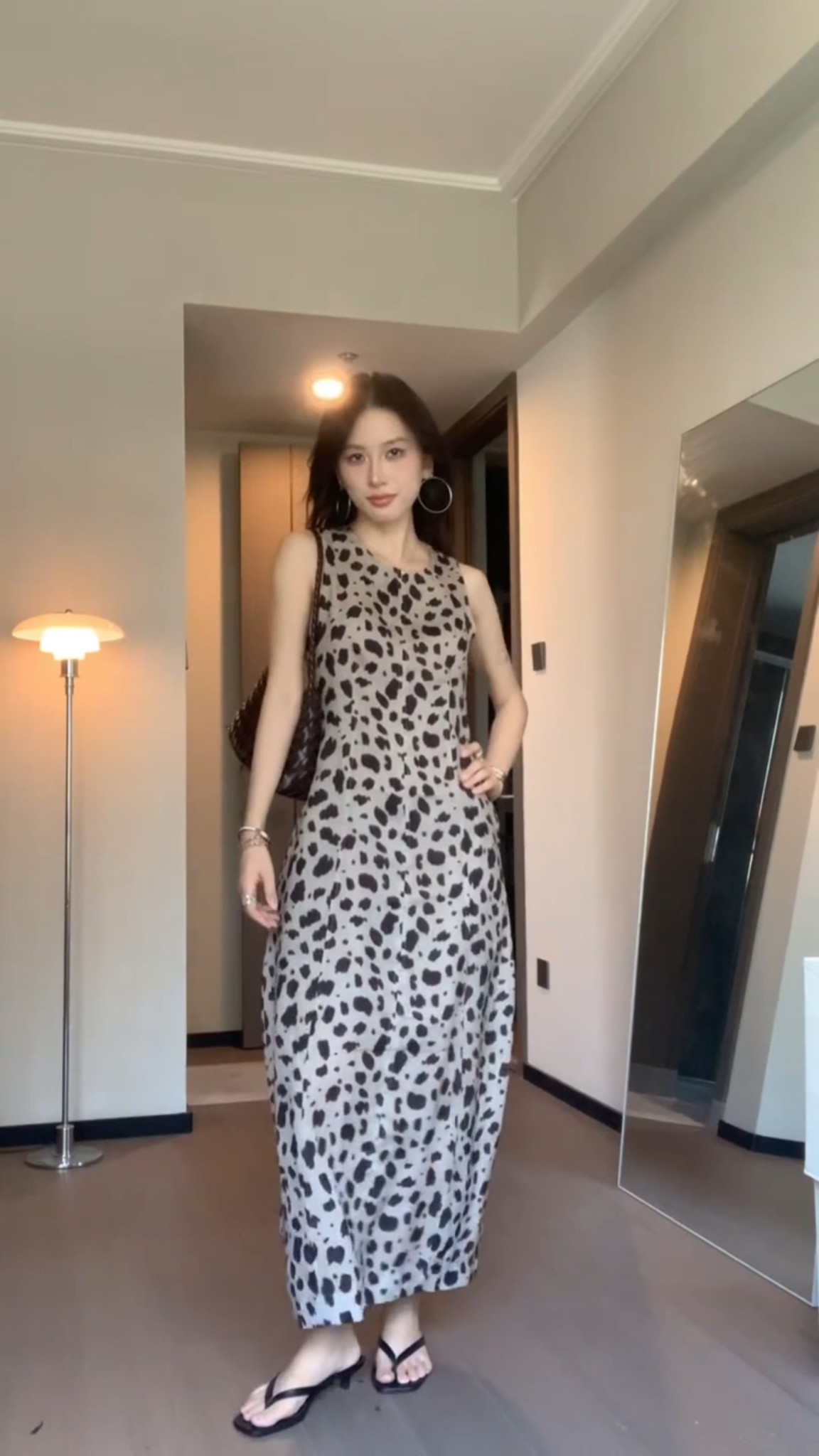VD040 - ĐẦM NHUYỄN VÂN ĐỐM QC CAO CẤP_thumbnail_0