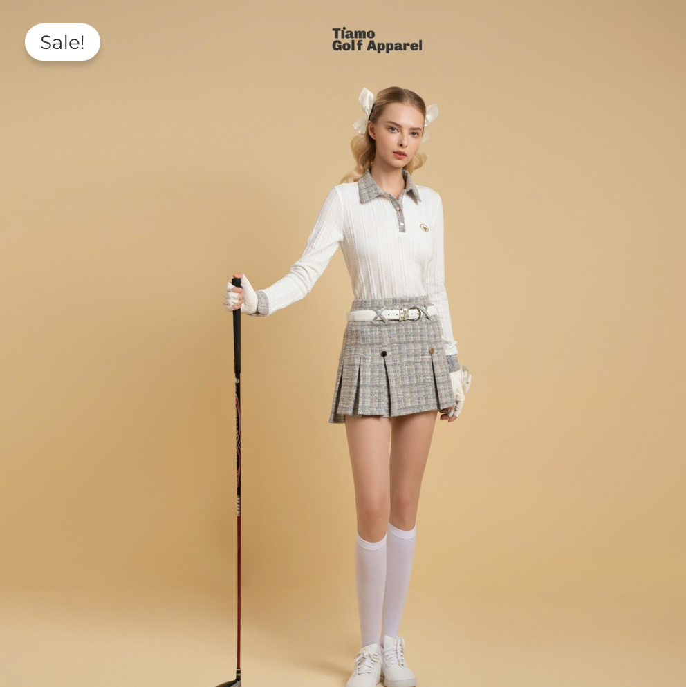 Áo Polo Phối Cổ Tweed Nữ_thumbnail_6