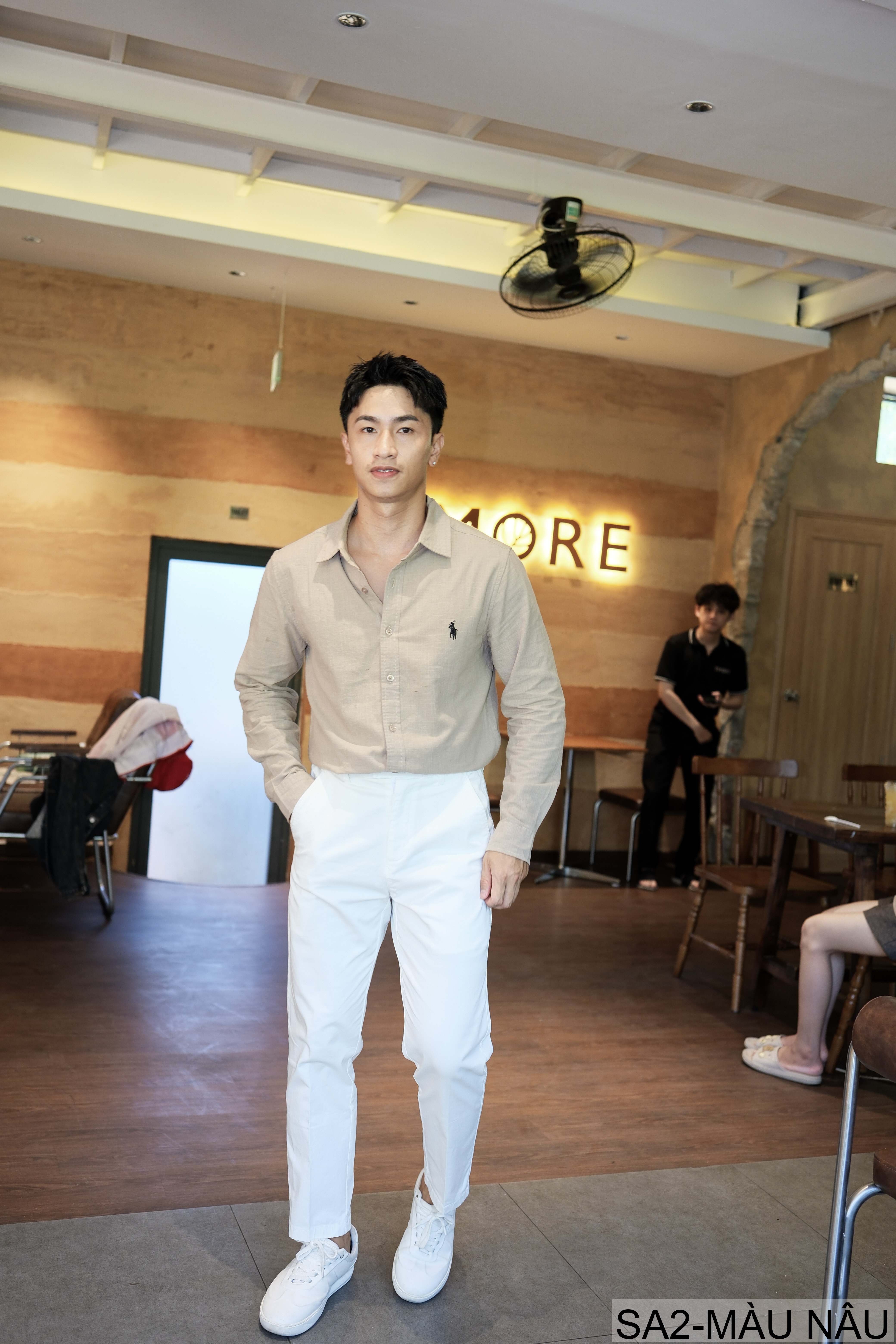 SA2 - Áo sơ mi nam dài tay thêu logo nhỏ, chất cotton mềm mại, dáng rộng thoải mái, phong cách Nhật Bản_thumbnail_35