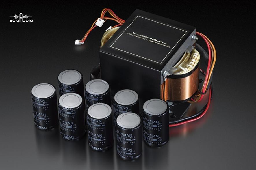 Luxman L-507Z được xây dựng với mạch quán tính cao với biết áp tùy chỉnh loại EI
