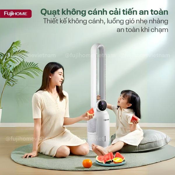 Quạt không cánh tích hợp lọc không khí bằng ion Fujihome BF-03RC_thumbnail_12