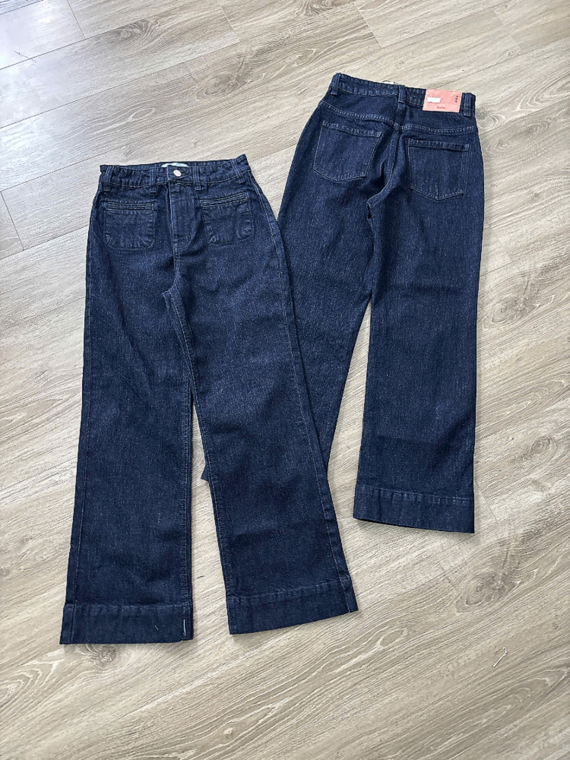 Quần jean suông đậm phối 2 túi trước_thumbnail_0