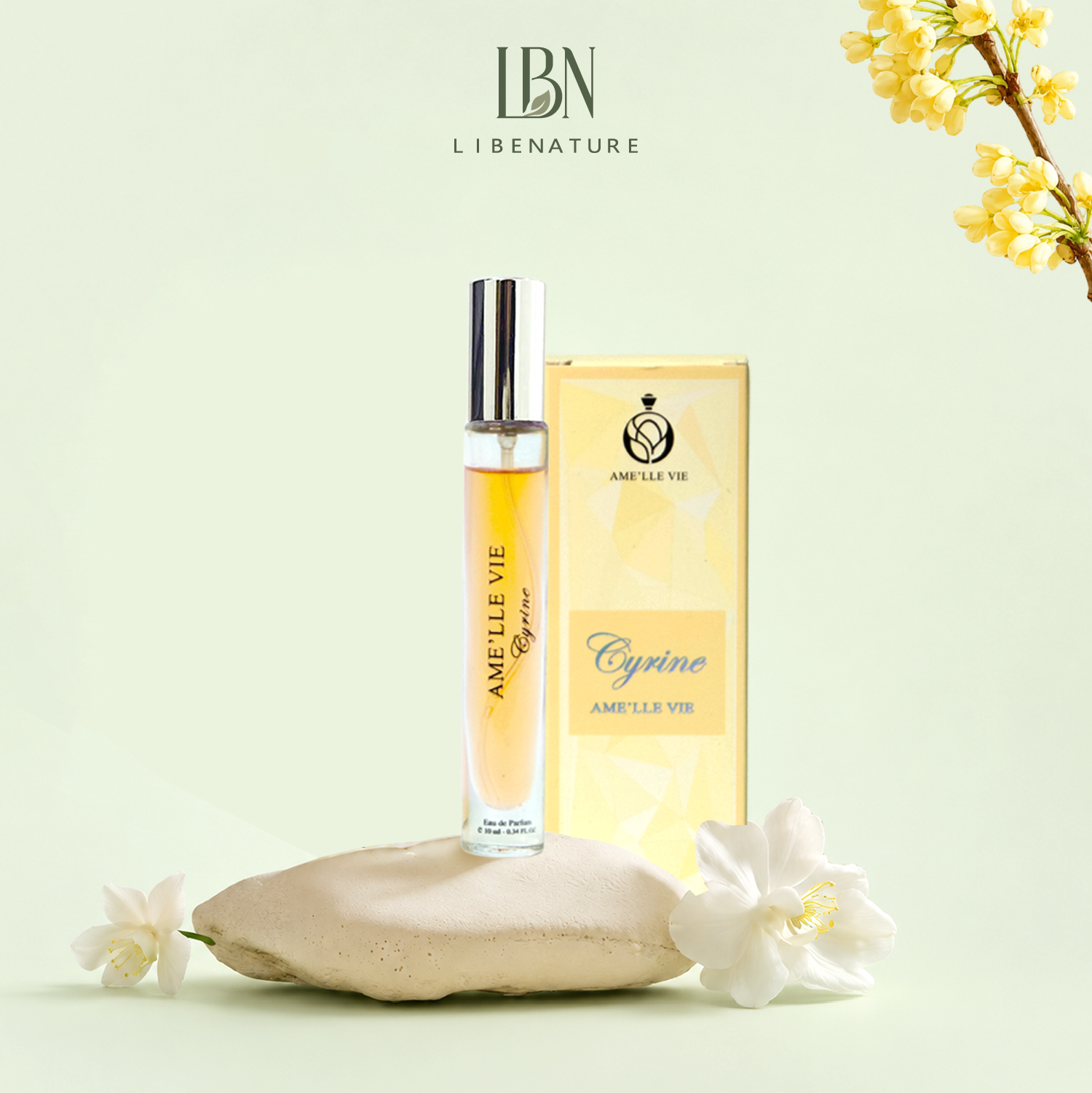 Combo 2 Chai Nước hoa Ame'lle Vie CYRINE & RUBEES 10ml_thumbnail_3