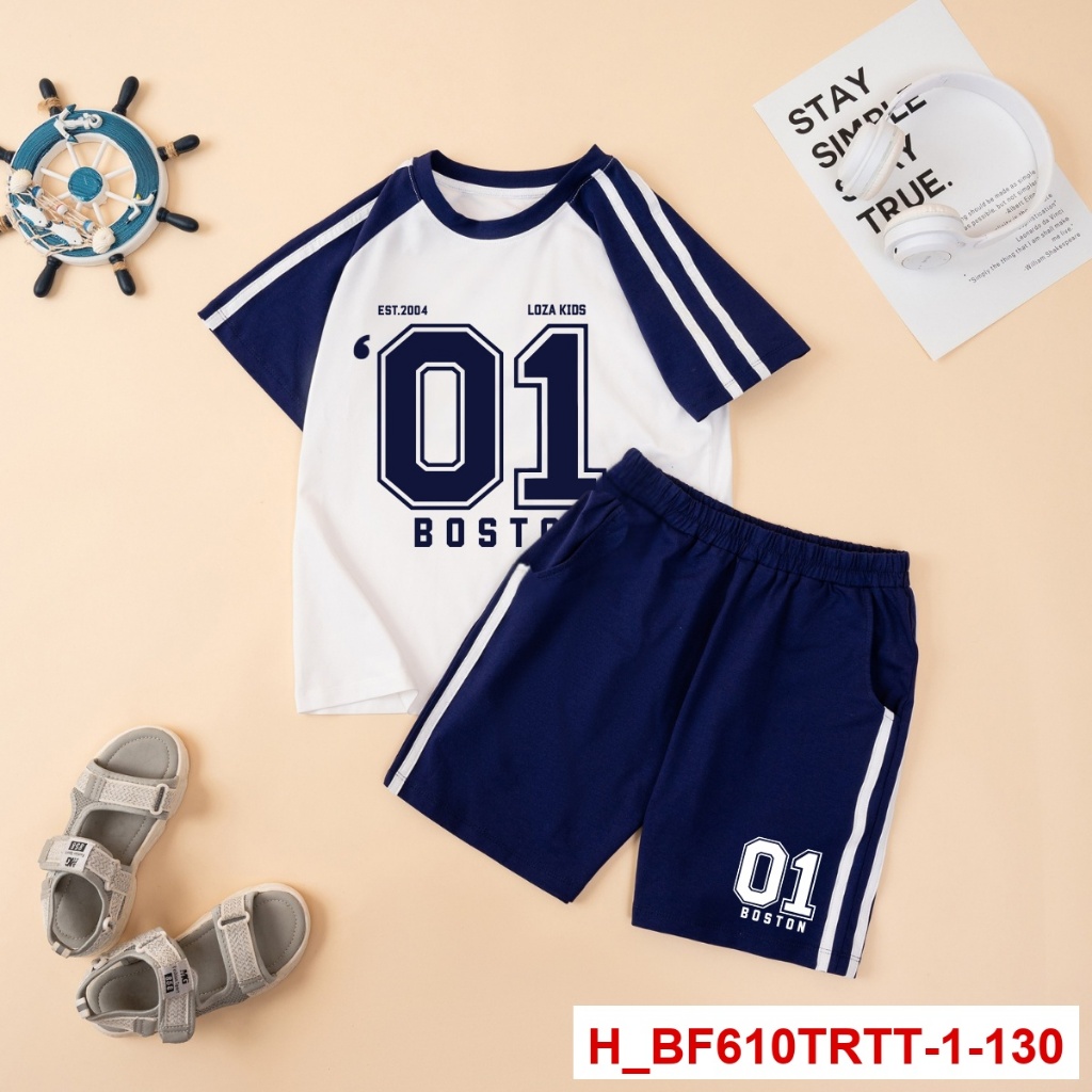 [XẢ KHO] Set bộ thun phối bé trai, bé gái lẻ size size từ 15-40kg - Loza Kids XABF01_thumbnail_52