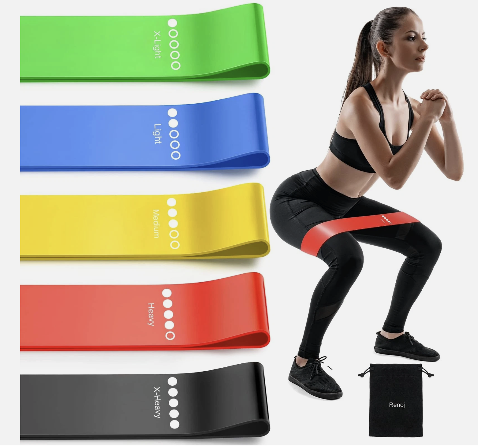 BANDAS ELASTICAS DE RESISTENCIA PARA ENTRENAMIENTO