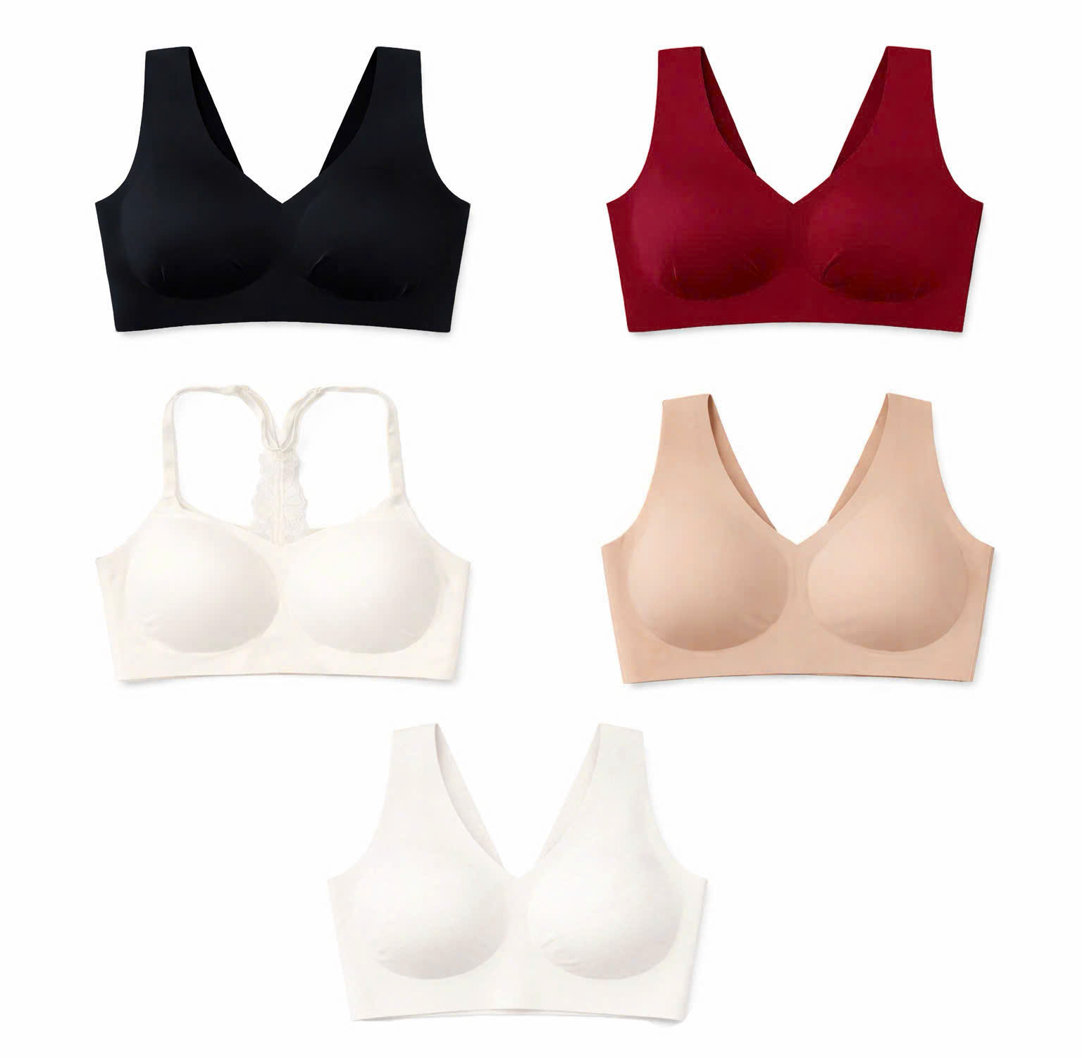 E488 SET 2 ÁO BRA XUẤT HÀN ( mix ngẫu nhiên )