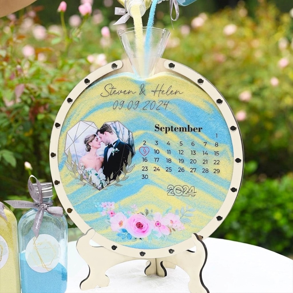 Tranh Rót Cát Đám Cưới – Nghi Thức Cưới Ý Nghĩa, Thiết Kế Theo Yêu Cầu (Tặng Kèm Cát) - Size tính theo chiều ngang_thumbnail_7
