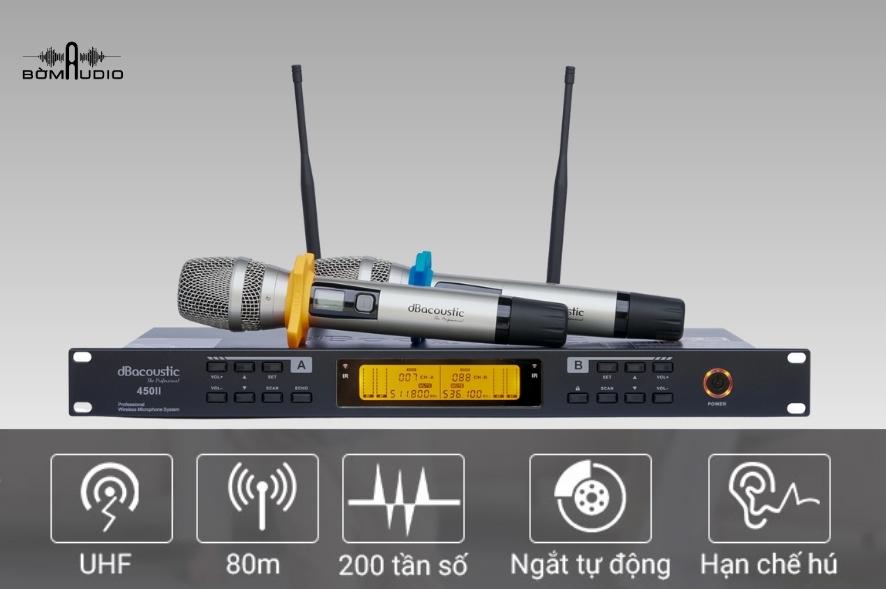 Đánh giá chi tiết micro karaoke Dbacoustic DB450II V2
