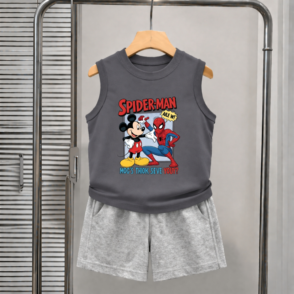 Set bộ ba lỗ bé trai hình 