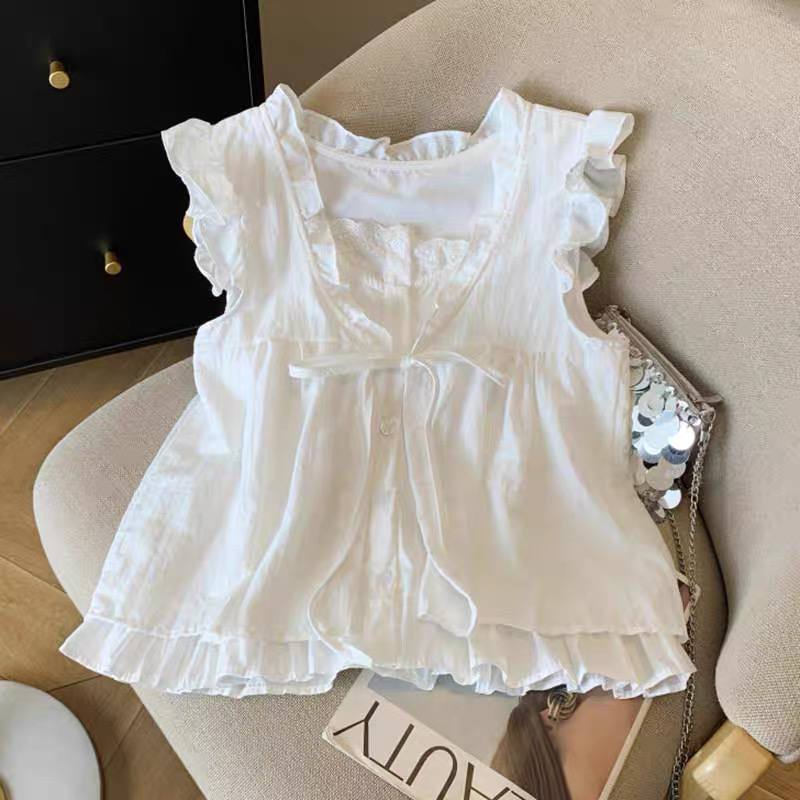 Áo Kiểu Nữ Thiết Kế SN BBD bèo V lót áo viền ren AH.3999 (C) (0687)_thumbnail_2