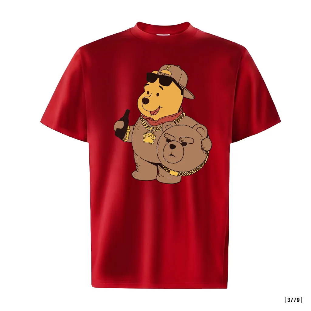 Áo thun form rộng hoạt hình Poooh trẻ trung dễ phối outfit hằng ngày TeePrint 3779_thumbnail_10