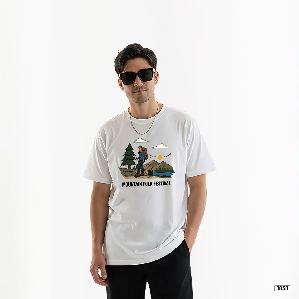 Áo thun nam form rộng Trekking cá tính TeePrint 3858_thumbnail_3