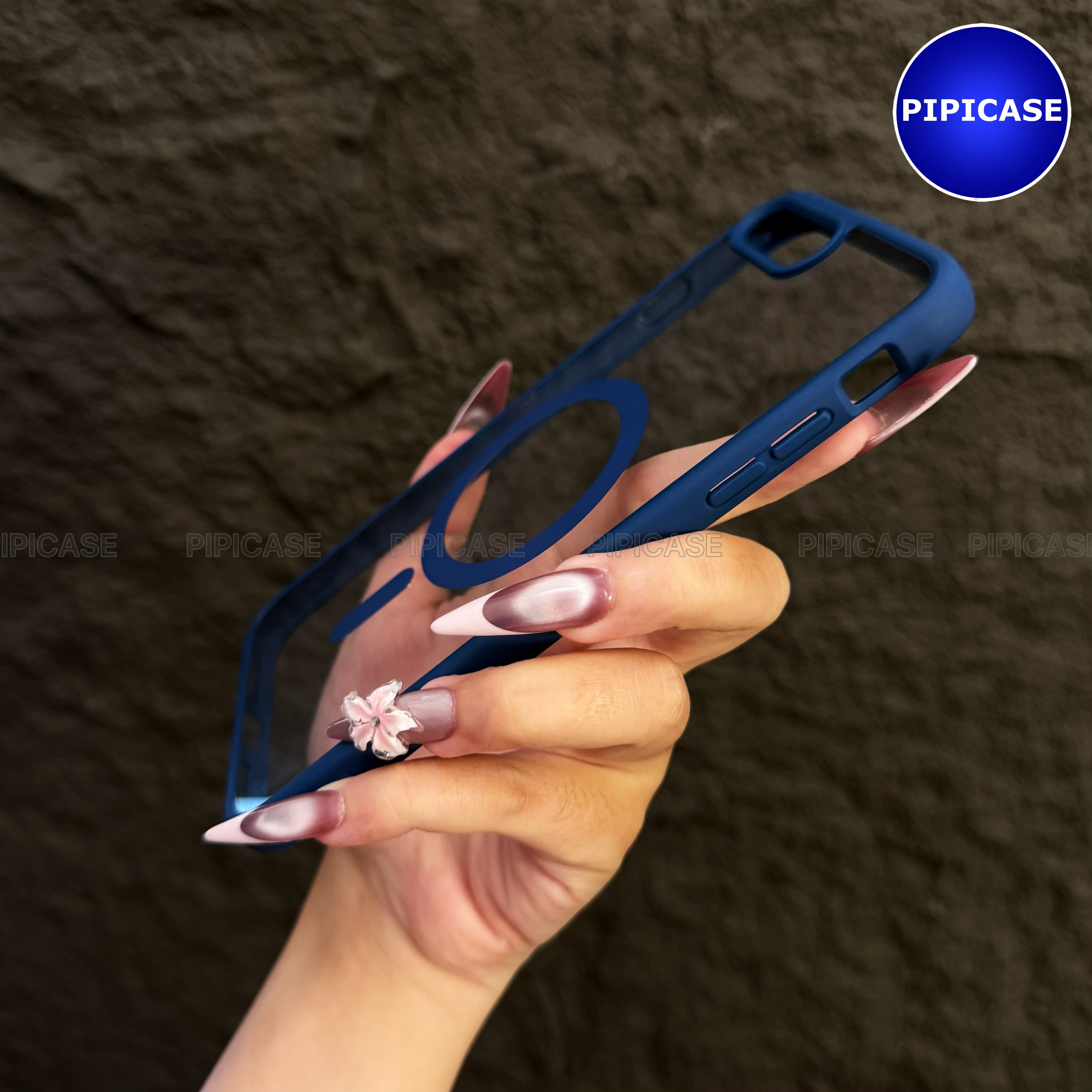 Ốp Lưng iPhone 7 Plus / 8 Plus - Chic - Xanh Dương_thumbnail_3