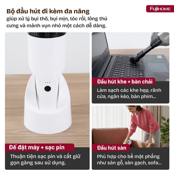 Máy hút bụi cầm tay Fujihome VC01_thumbnail_5