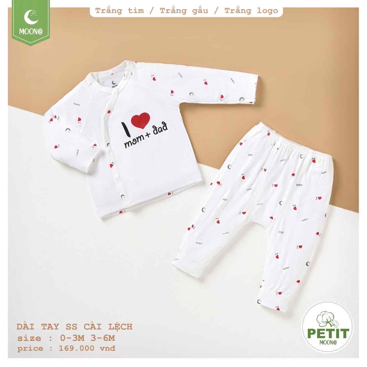 Bộ sơ sinh dài cài lệch thỏ gấu voi MOON_thumbnail_2