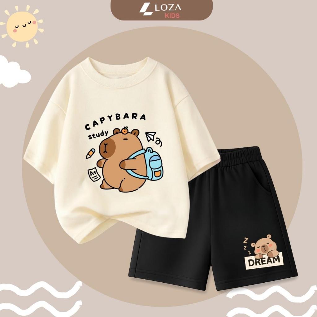 [XẢ KHO SIZE160] Bộ đồ cho bé trai nhiều mẫu - Quần áo bé trai từ 35-40kg - Loza Kids XB012_thumbnail_19
