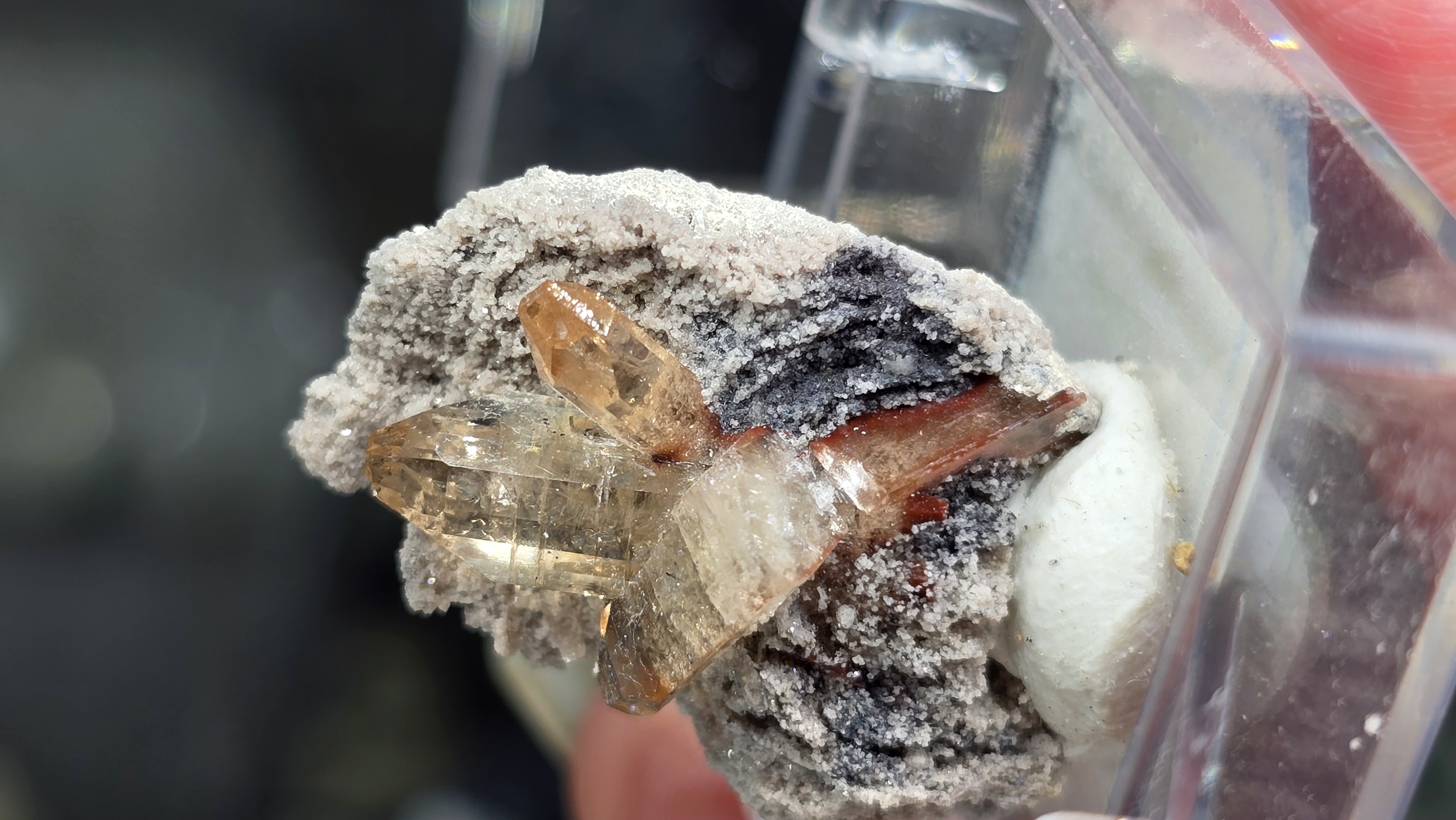 Red / Imperial Topaz Trên Nền Matrix - Guanajuato, Mexico_thumbnail_7