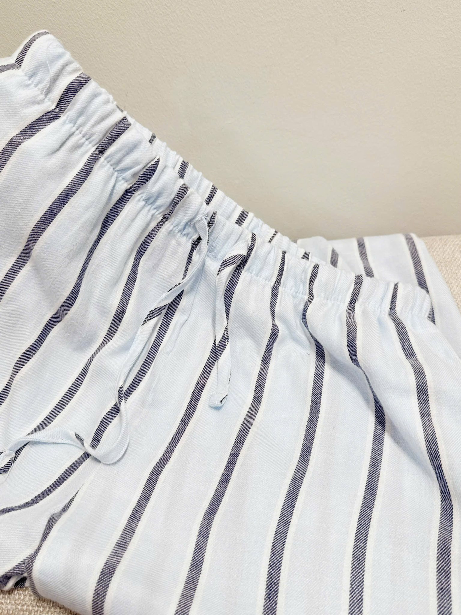 E341 BỘ PJM XANH SỌC GHI ÁO CỘC + QUẦN DÀI VIC_thumbnail_3