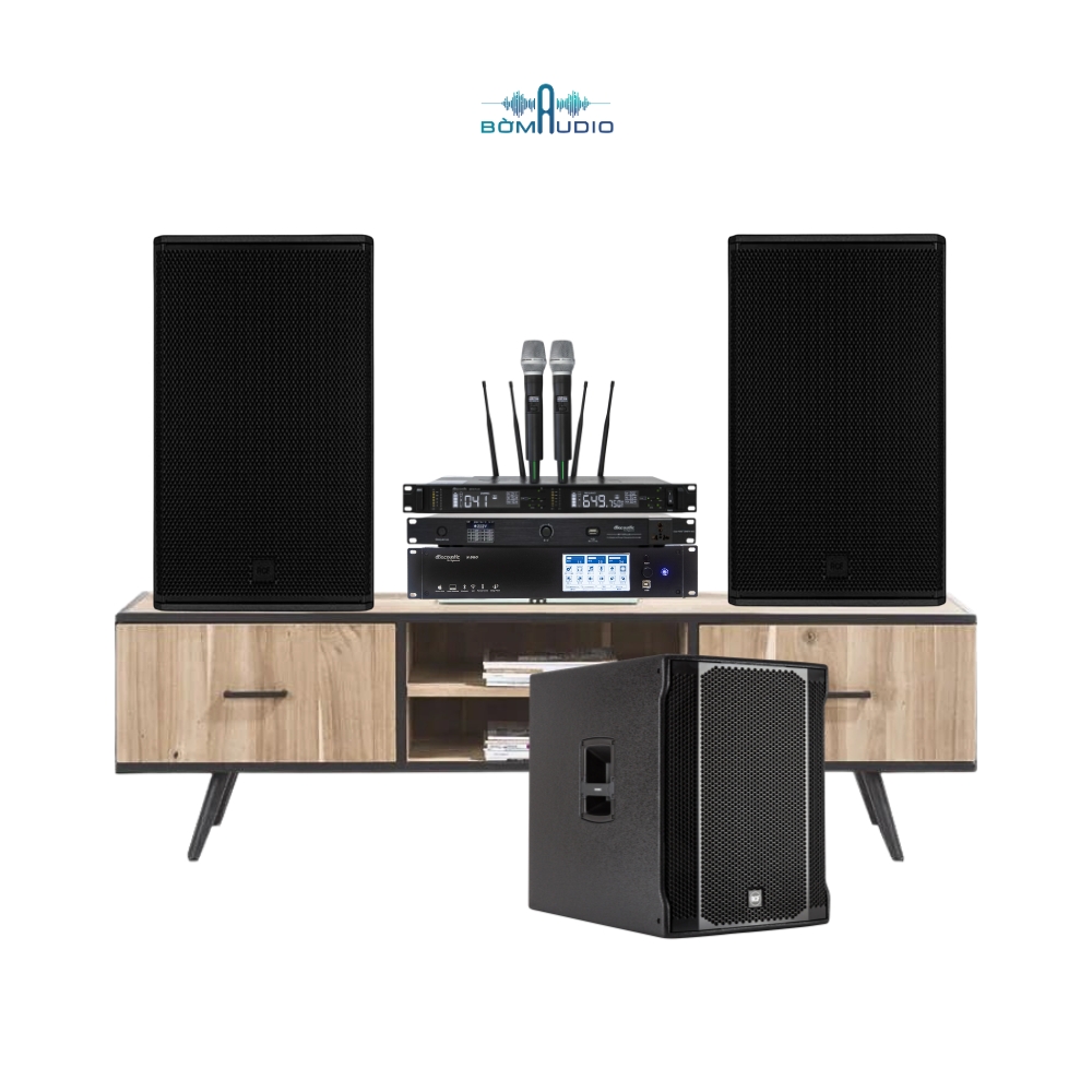 Combo Vang Số DBACOUSTIC DB S900 + Quản Lý Nguồn DBACOUSTIC SP10PLUS + Micro DBACOUSTIC 750 PLUS + Loa RCF ART 915-A + Loa Subwoofer RCF 708-AS II - B268_thumbnail_0