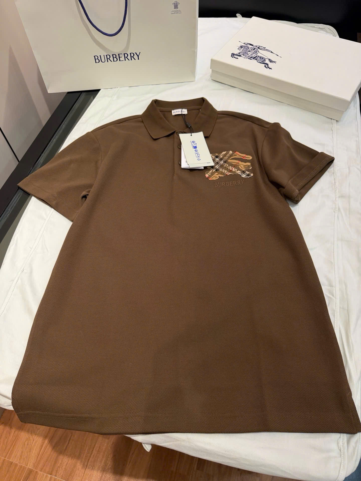 Polo BBR logo ngựa to ở ngực