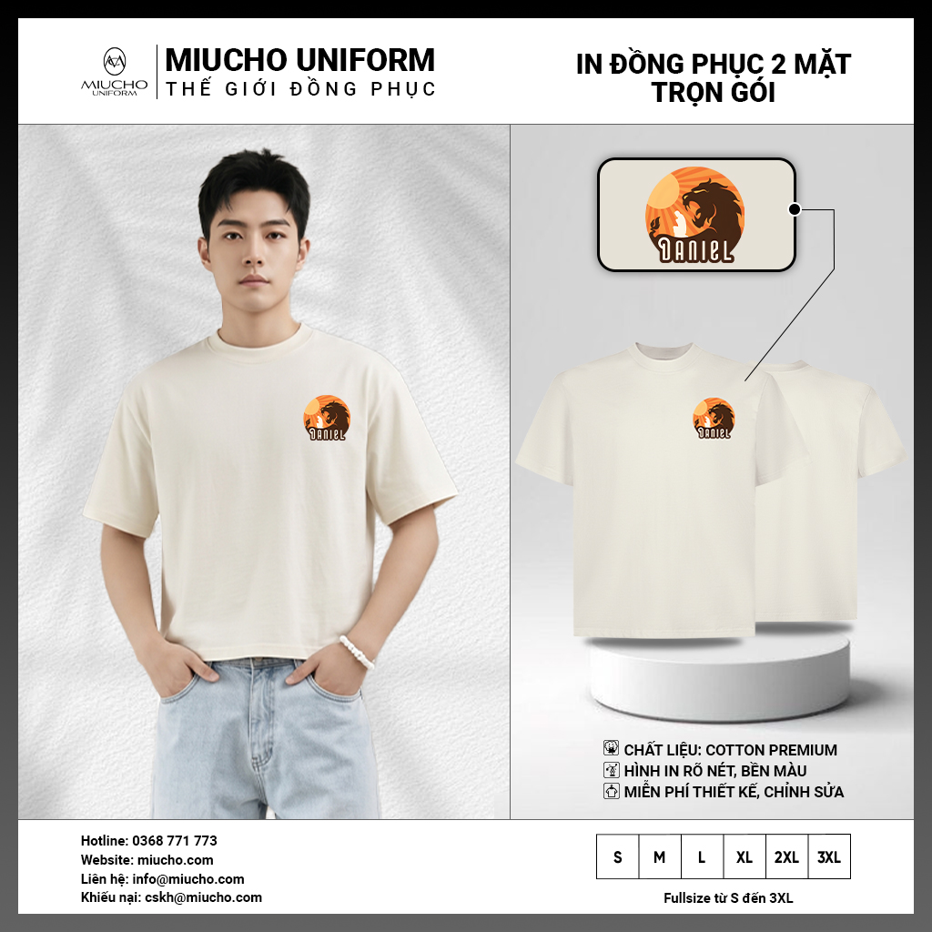 Áo thun thiết kế theo yêu cầu 3709