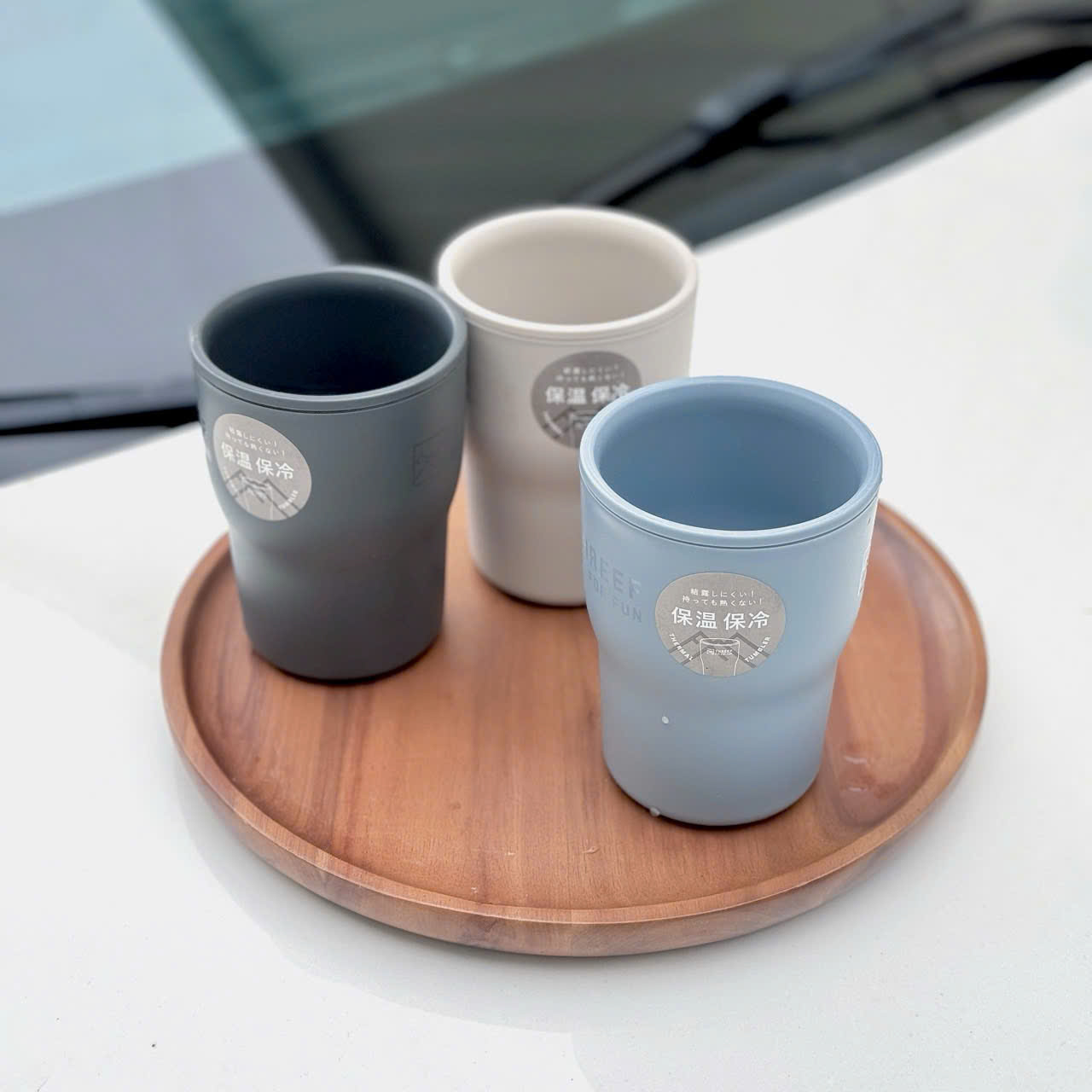 SET 2 CỐC UỐNG NƯỚC 2 LỚP CÁCH NHIỆT KOKUBO