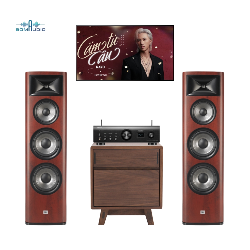 Combo Amply DENON PMA-900HNE + Loa Cột JBL STUDIO 698 – JD5