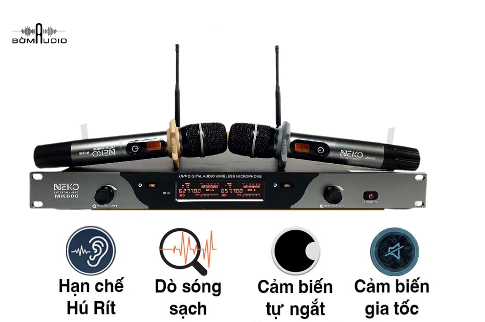 Đánh giá chất lượng micro không dây cao cấp MK600