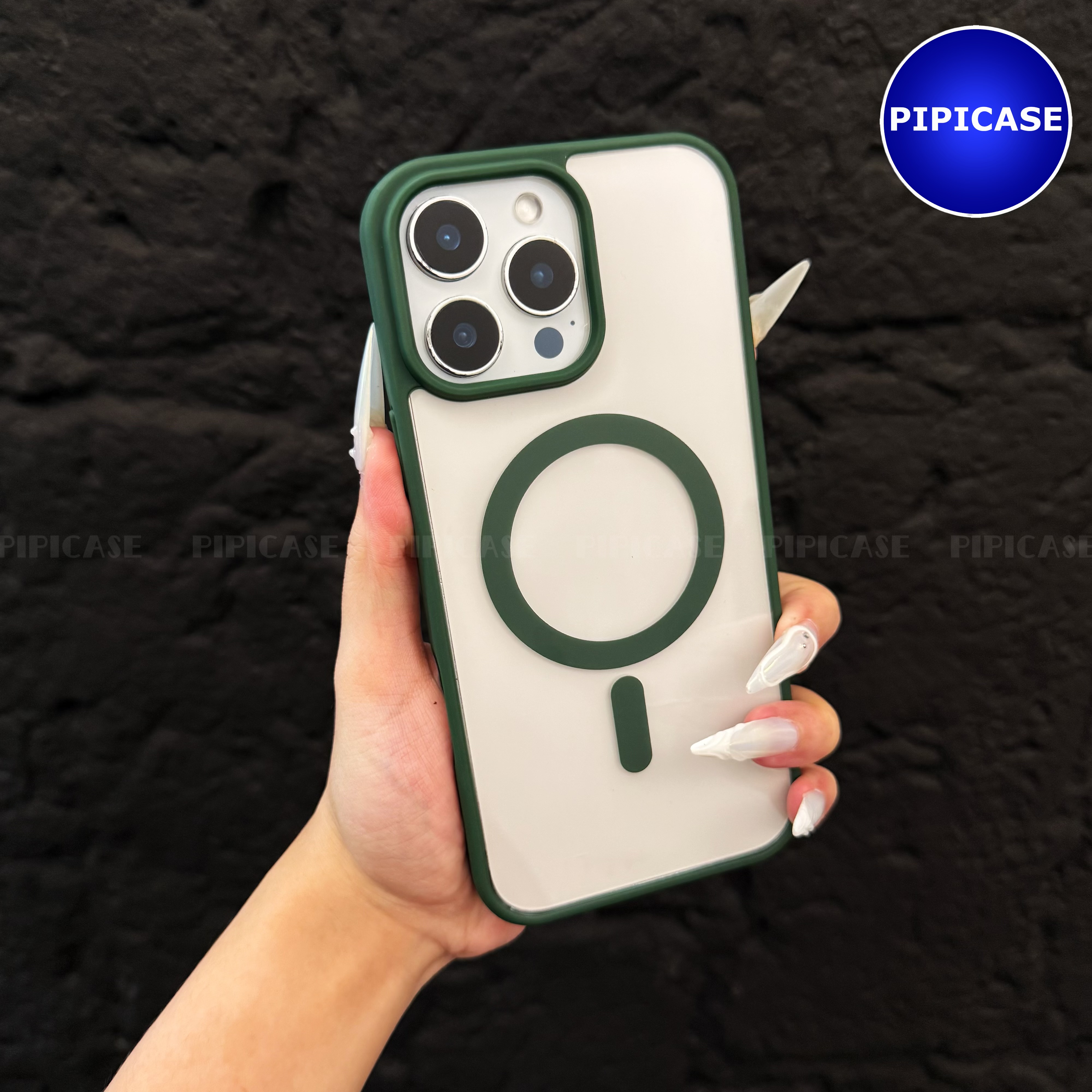 Ốp Lưng iPhone 16 Pro - Chic - Xanh Lá_thumbnail_2