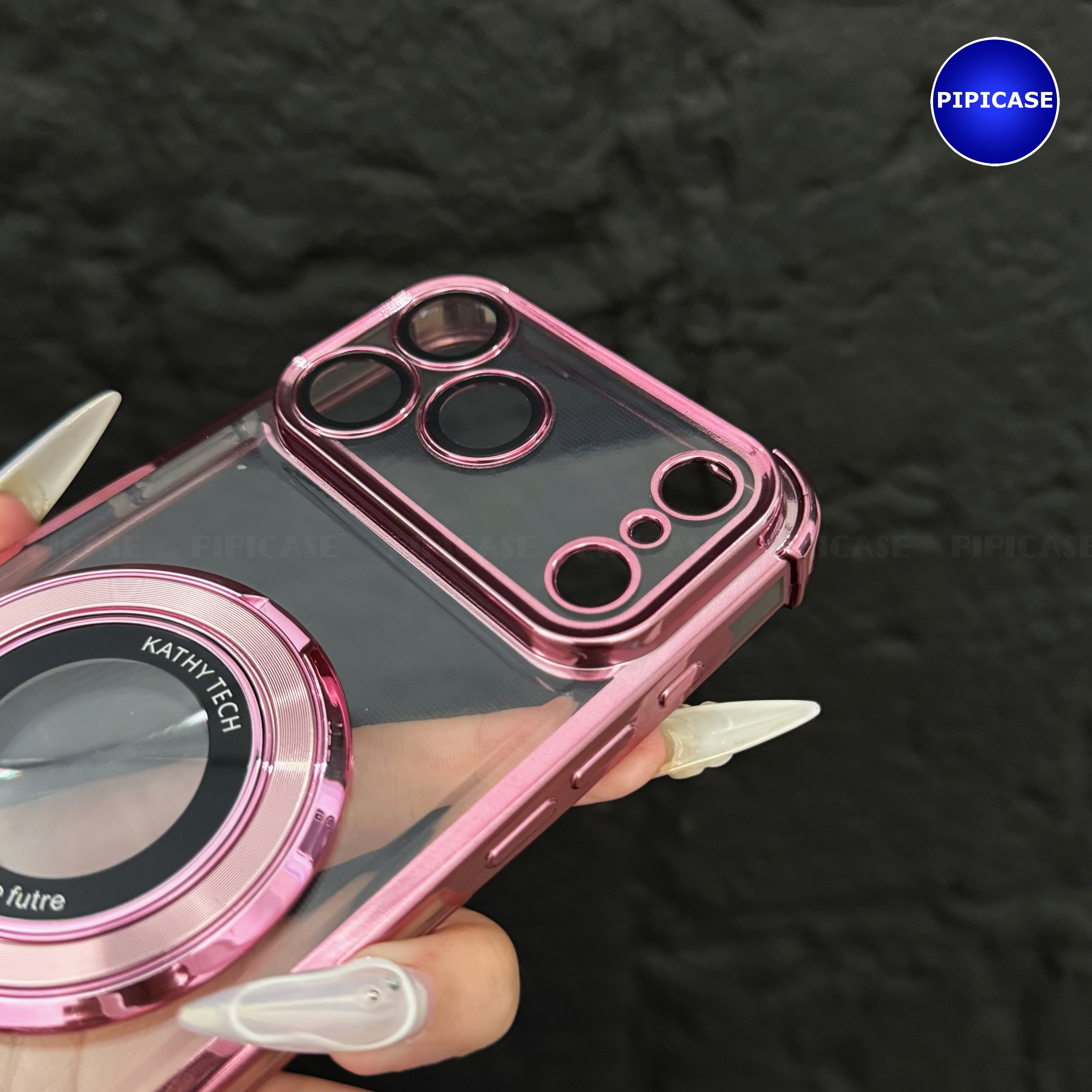 Ốp Lưng iPhone 17 Pro - Ven - Hồng_thumbnail_5