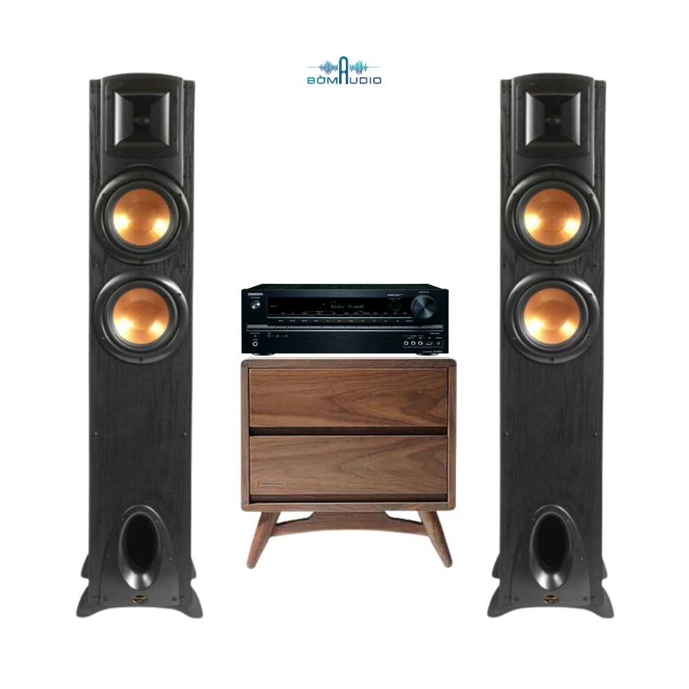Combo Amply ONKYO TX-NR535 + Loa KLIPSCH SYNERGY BLACK LABEL F200 - B347_thumbnail_0