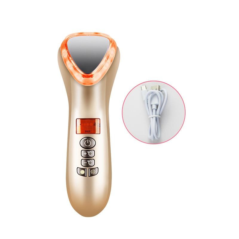 Búa nóng lạnh điện di tam giác.Búa tam giác Massage Mặt cấy tinh chất Skincare_thumbnail_1