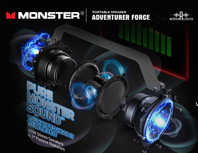 Loa Bluetooth MONSTER ADVENTURER FORCE