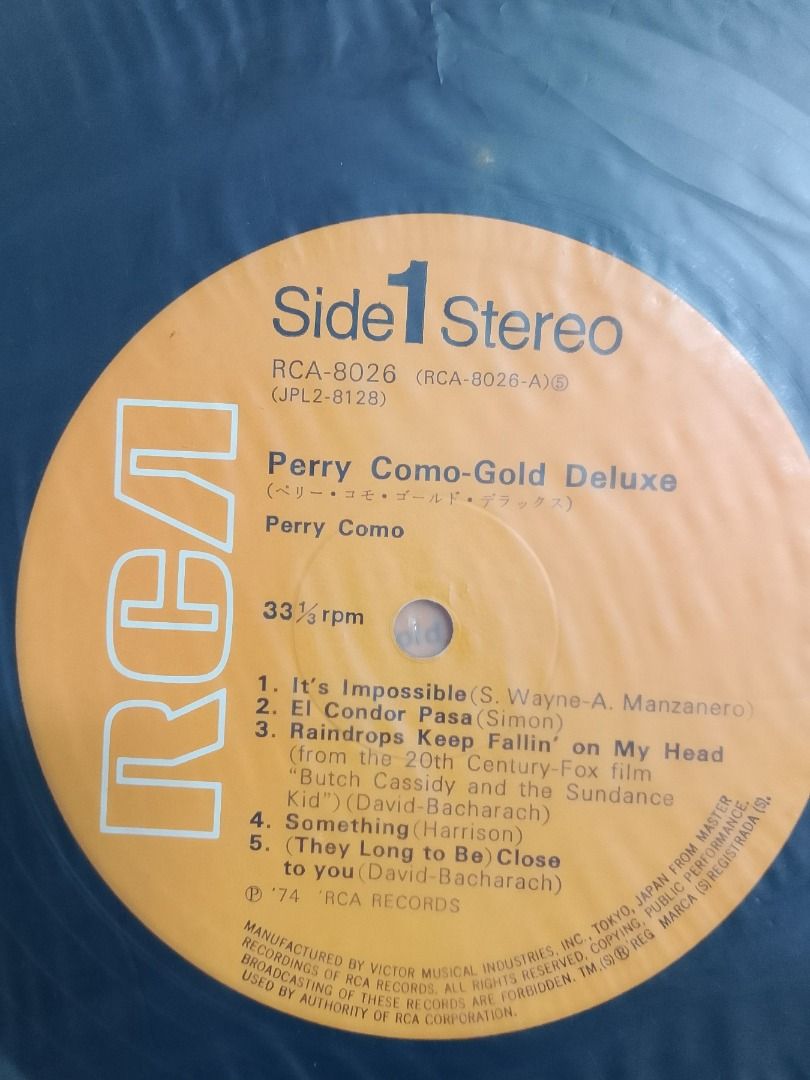 PERRY COMO - GOLD DELUXE _thumbnail_5