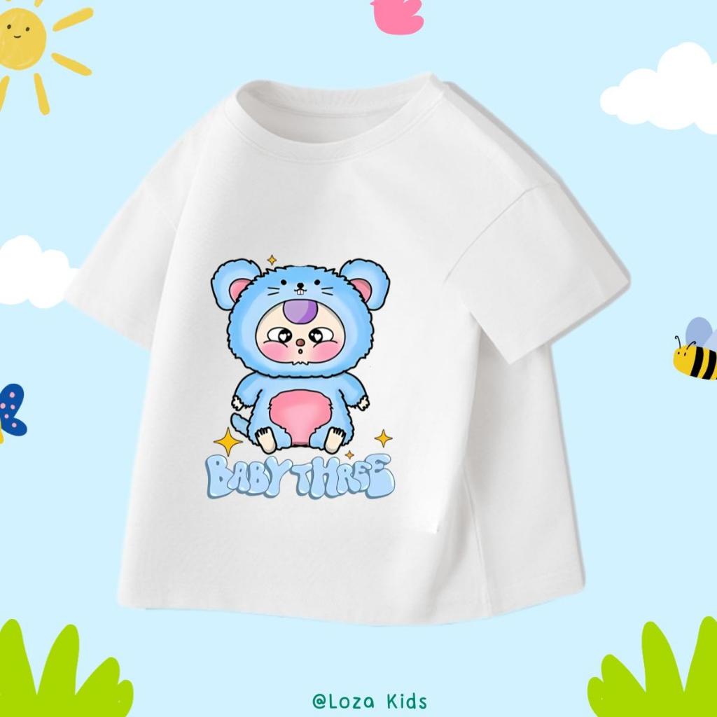 [XẢ KHO SIZE 160] Áo phông cho bé trai chất liệu thun cotton mềm mát từ 35-40kg - Loza Kids XA00011_thumbnail_21