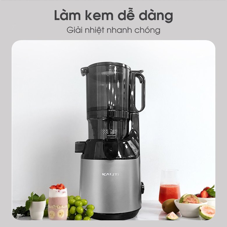 Máy ép chậm KALITE KSJ868 động cơ DC siêu khỏe ép kiệt bã_thumbnail_3