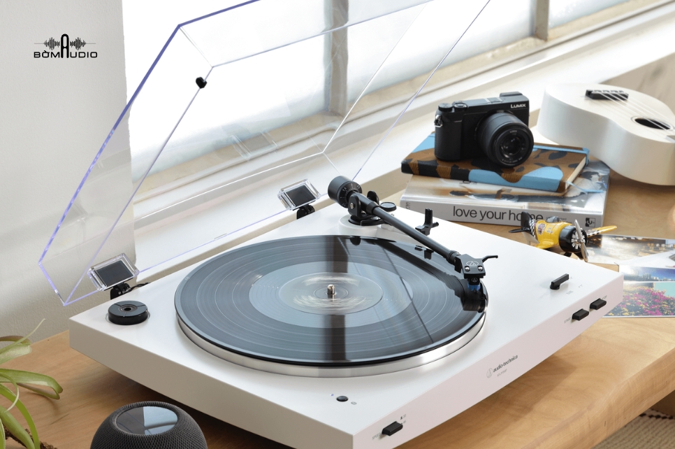Đánh giá chi tiết mâm đĩa than Audio Technica AT-LP3XBT 