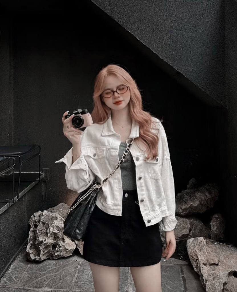 Khoác Kaki Nữ Oversize 2 túi trước NT.3257TJ (C) (0687)