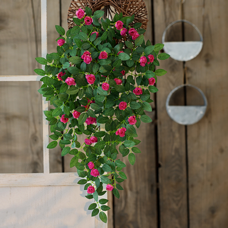 Giỏ Hoa Lụa Treo Tường Decor_thumbnail_4