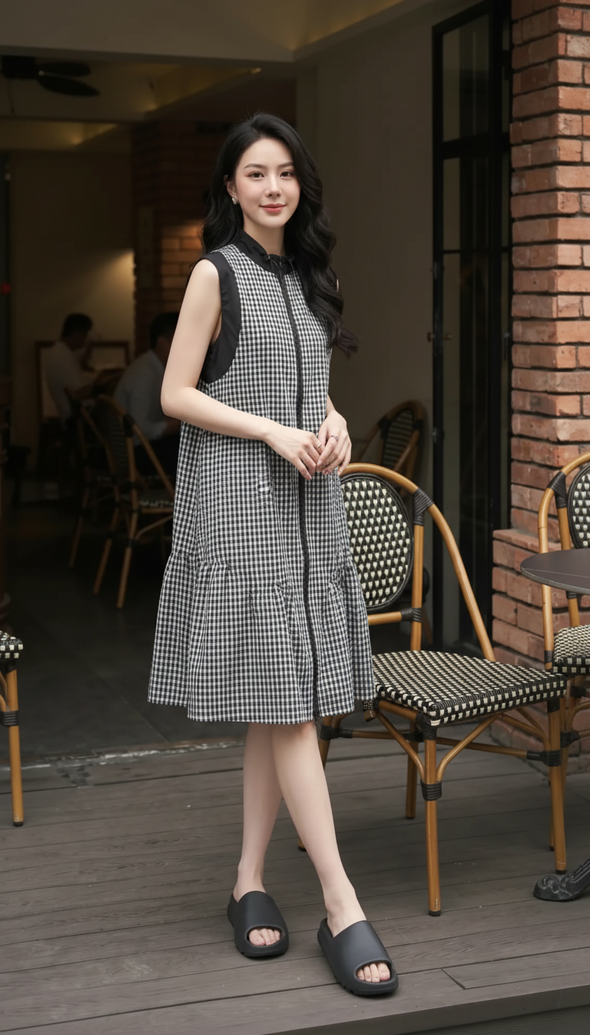 Đầm Caro Đen Trắng-MV080_thumbnail_2