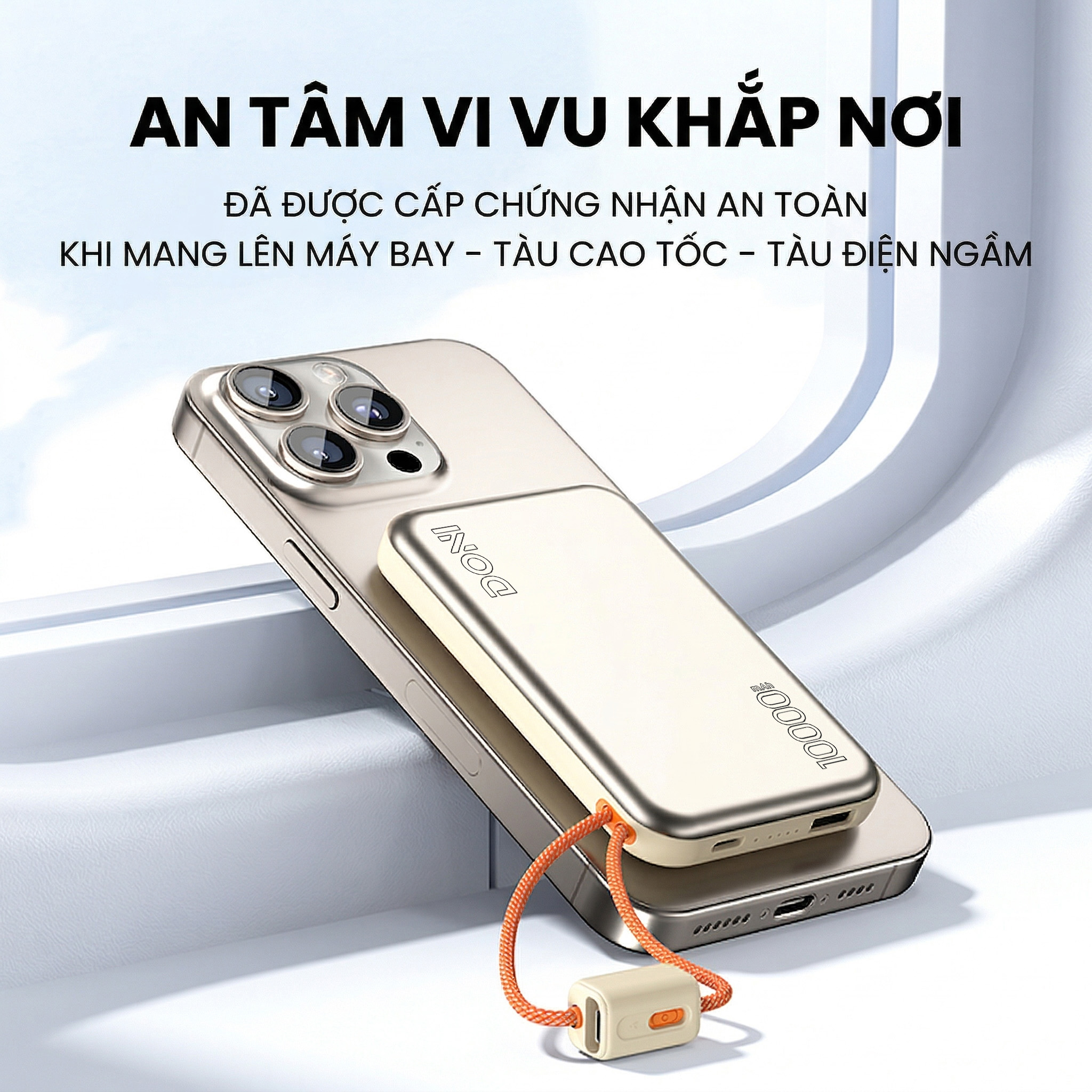 Sạc Dự Phòng Không Dây Từ Tính Doni Maggo 10000mAh_thumbnail_4