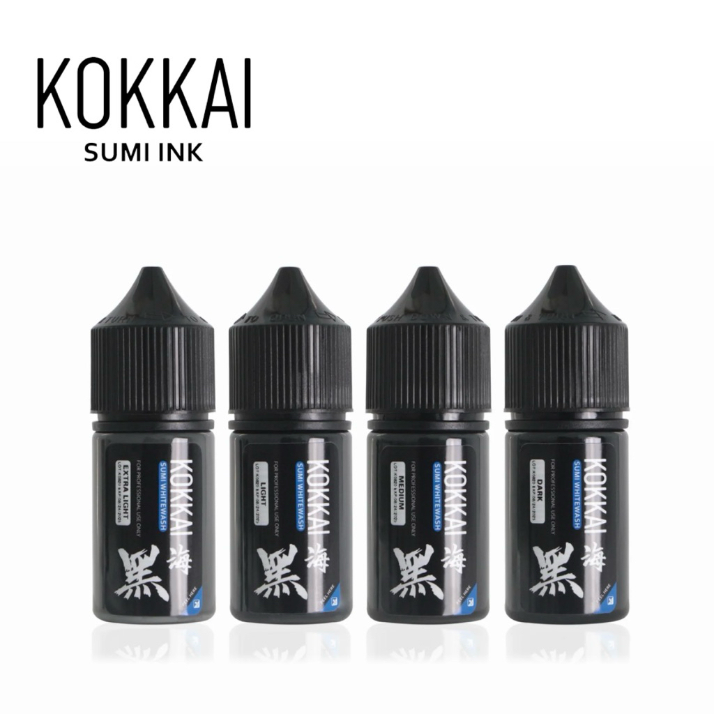 WhiteWash Set - KOKKAI SUMI INK (HSD: 2029 & 2030)