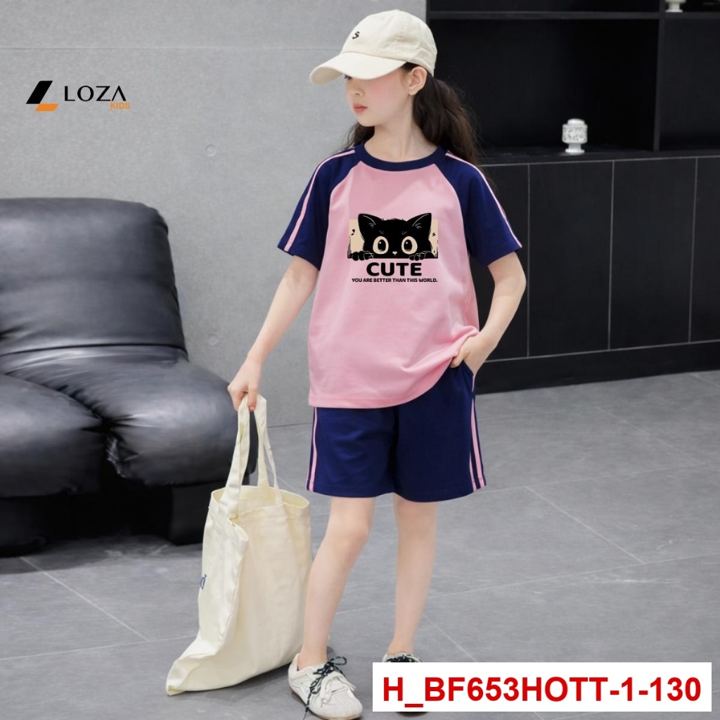 [XẢ KHO] Set bộ thun phối bé trai, bé gái lẻ size size từ 15-40kg - Loza Kids XABF01_thumbnail_54