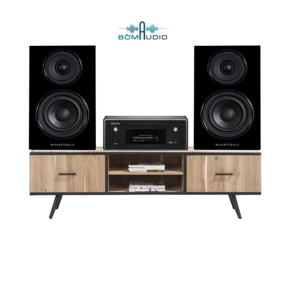 Combo Amply Kiêm CD DENON RCD-N10 + Loa Bookshelf WHARFEDALE DIAMOND 12.2 - B110_thumbnail_0