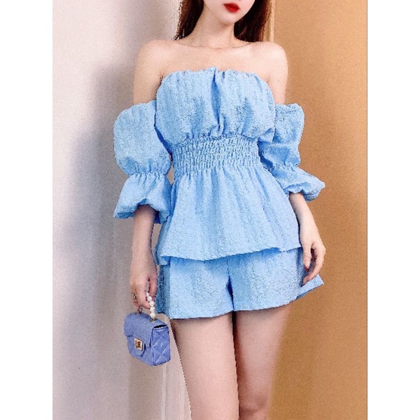 Off Shoulder Top and Shorts_thumbnail_1