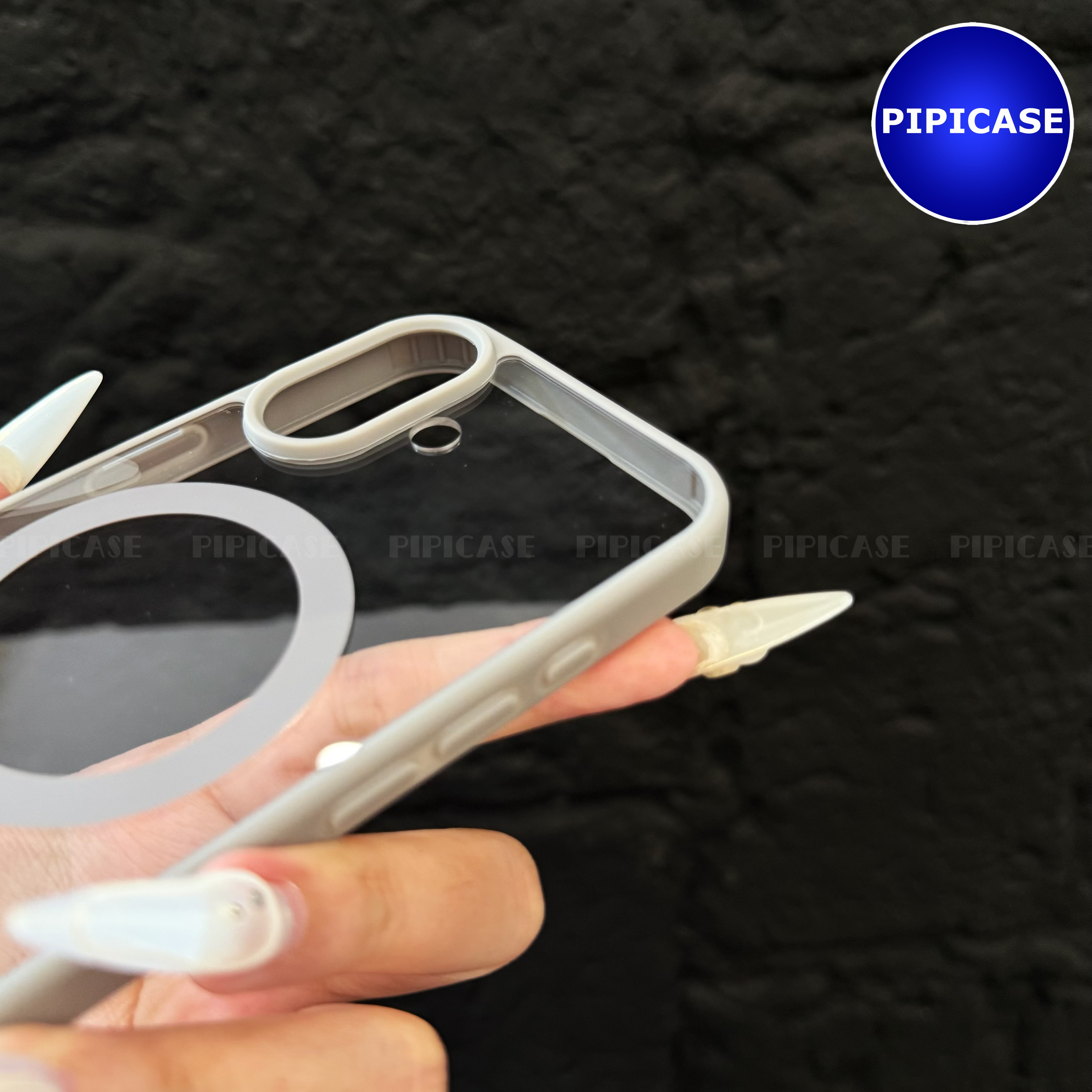 Ốp Lưng iPhone 16 - Chic - Xám_thumbnail_13